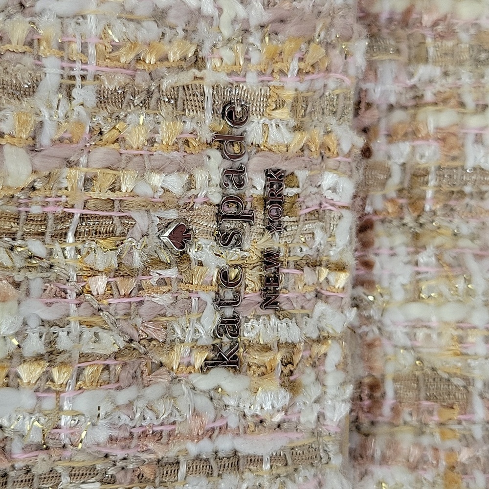 Kate Spade Briar Lane Quilted Tweed Mini Emelyn Bag NWOT! - Picture 4 of 15